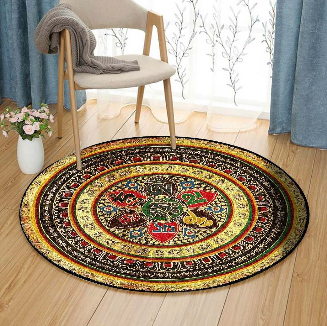 Mandala Round Carpet