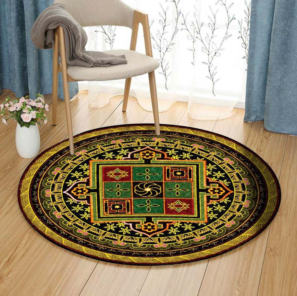 Mandala Round Carpet