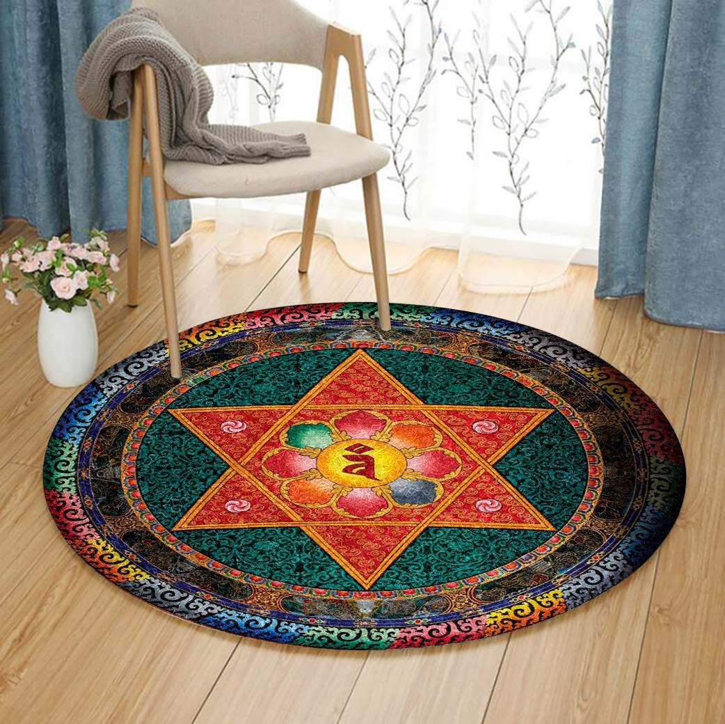 Mandala Round Carpet