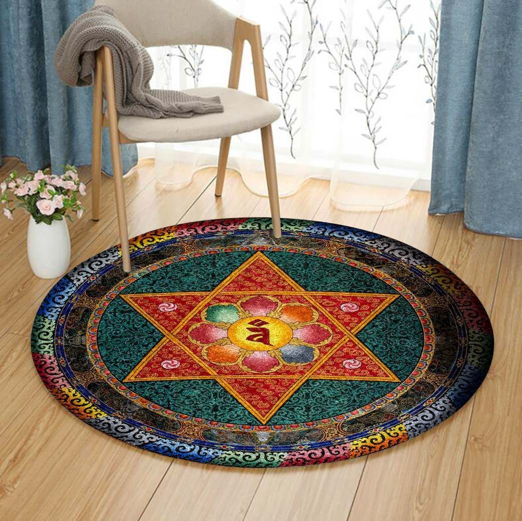 Mandala Round Carpet