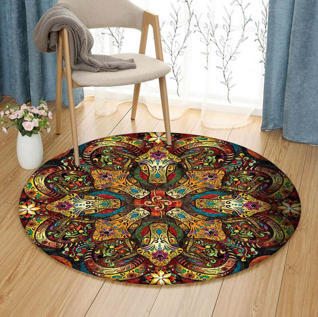 Mandala Round Carpet