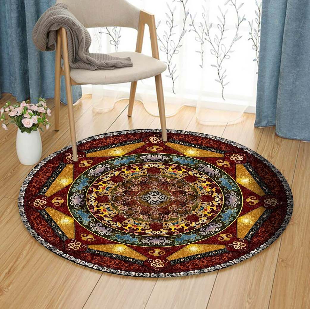 Mandala Round Carpet