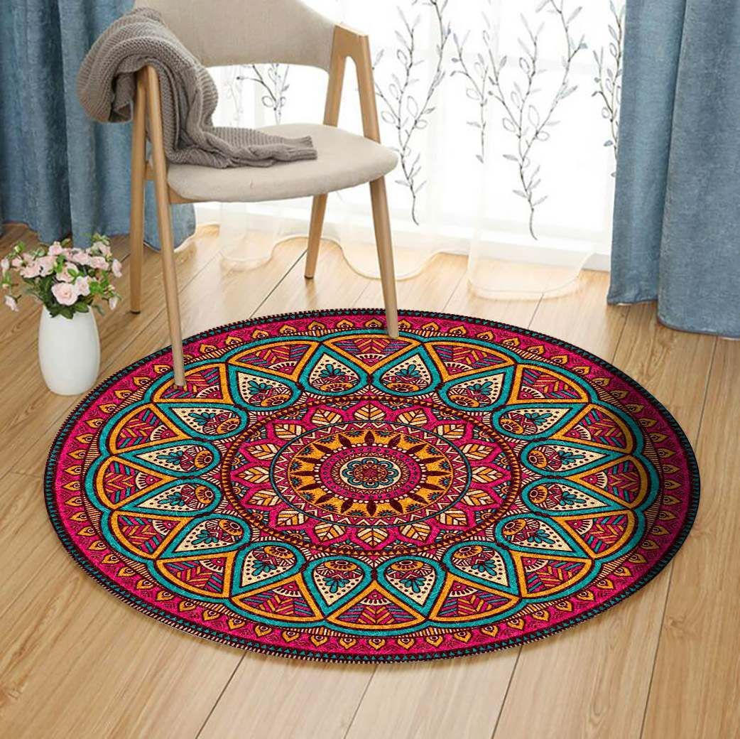 Mandala Round Carpet