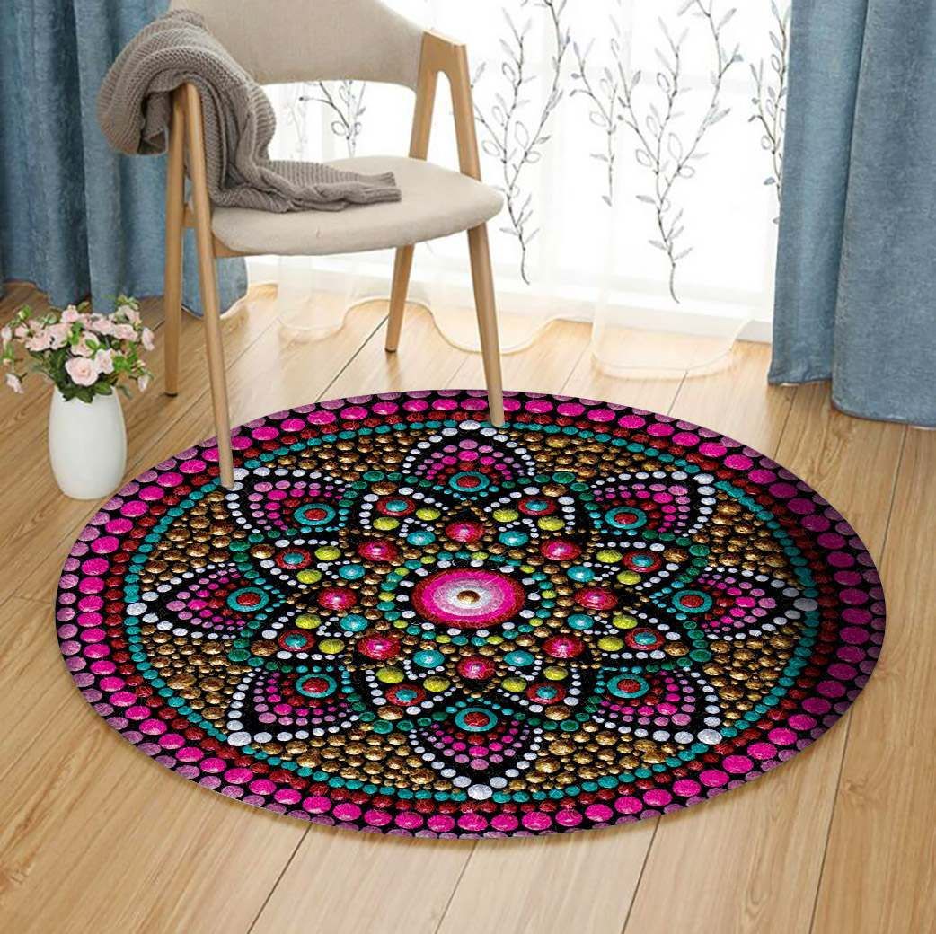 Mandala Round Carpet