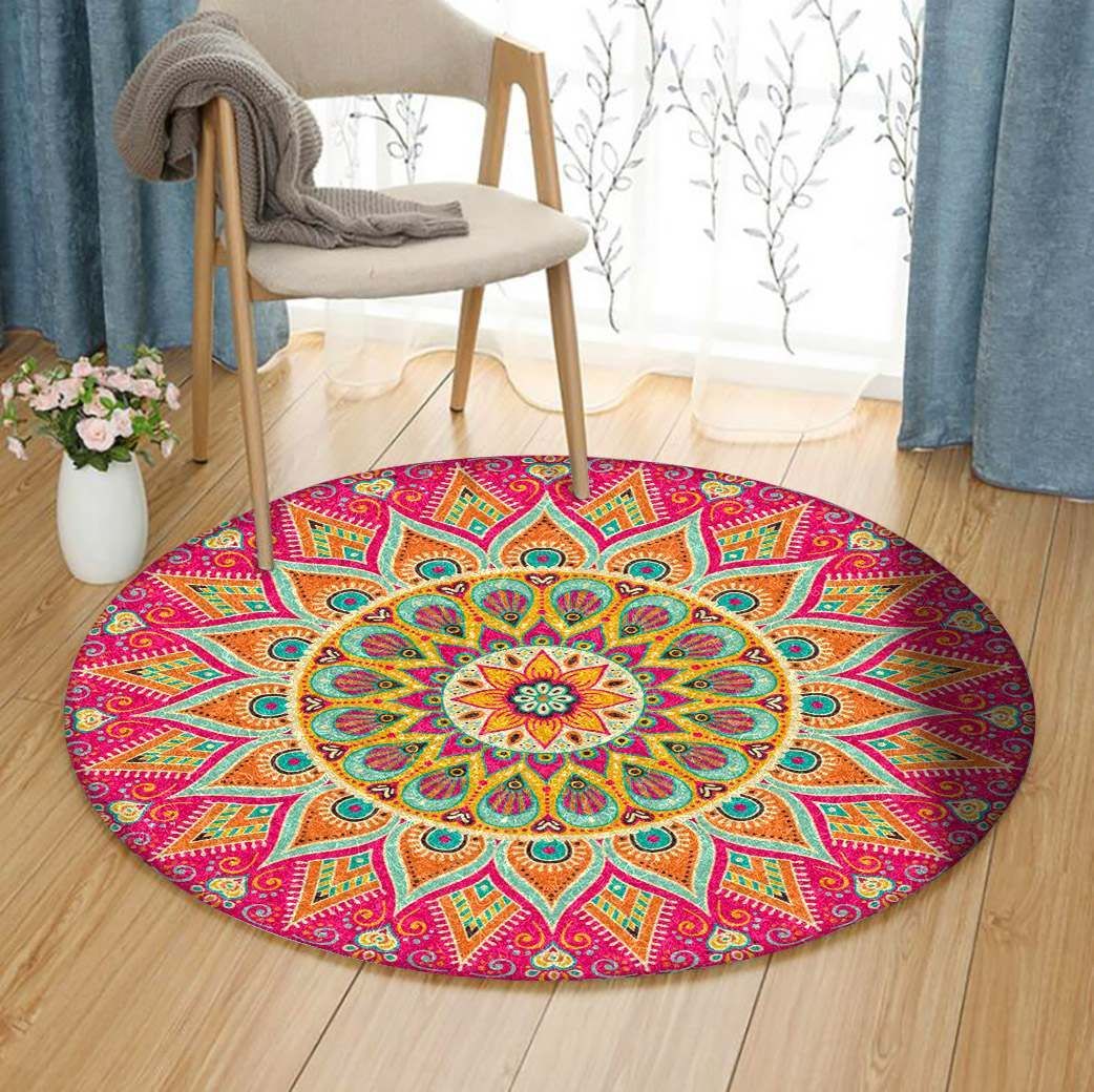 Mandala Round Carpet