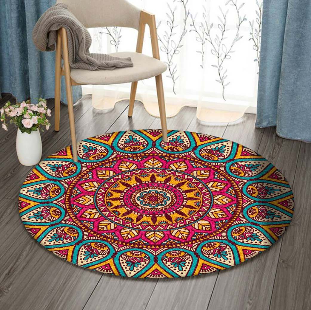 Mandala Round Carpet