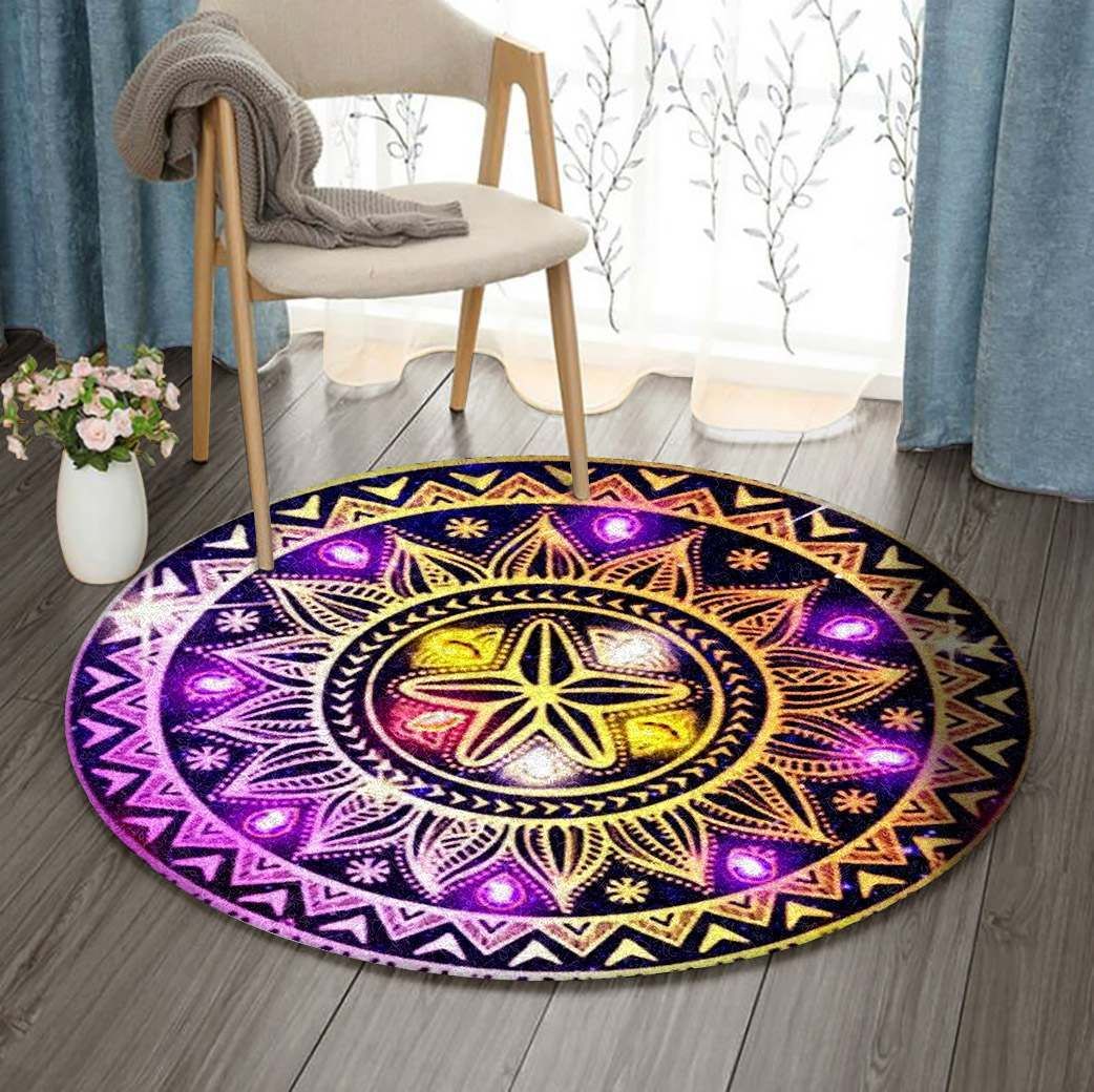 Mandala Round Carpet