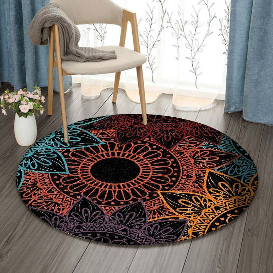 Mandala Round Carpet