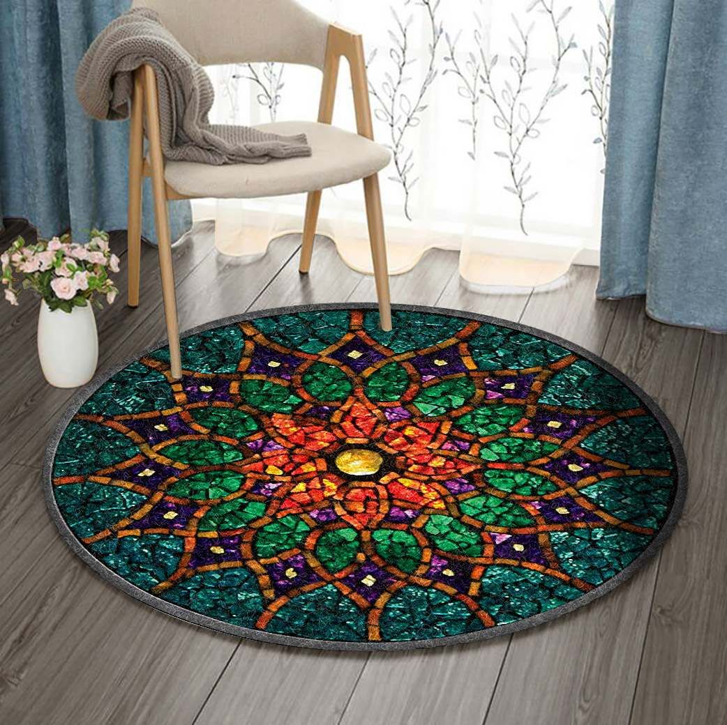 Mandala Round Carpet