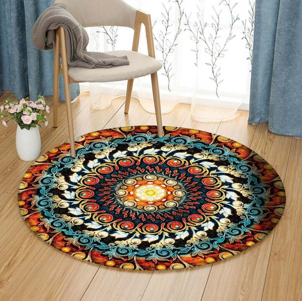 Mandala Round Carpet