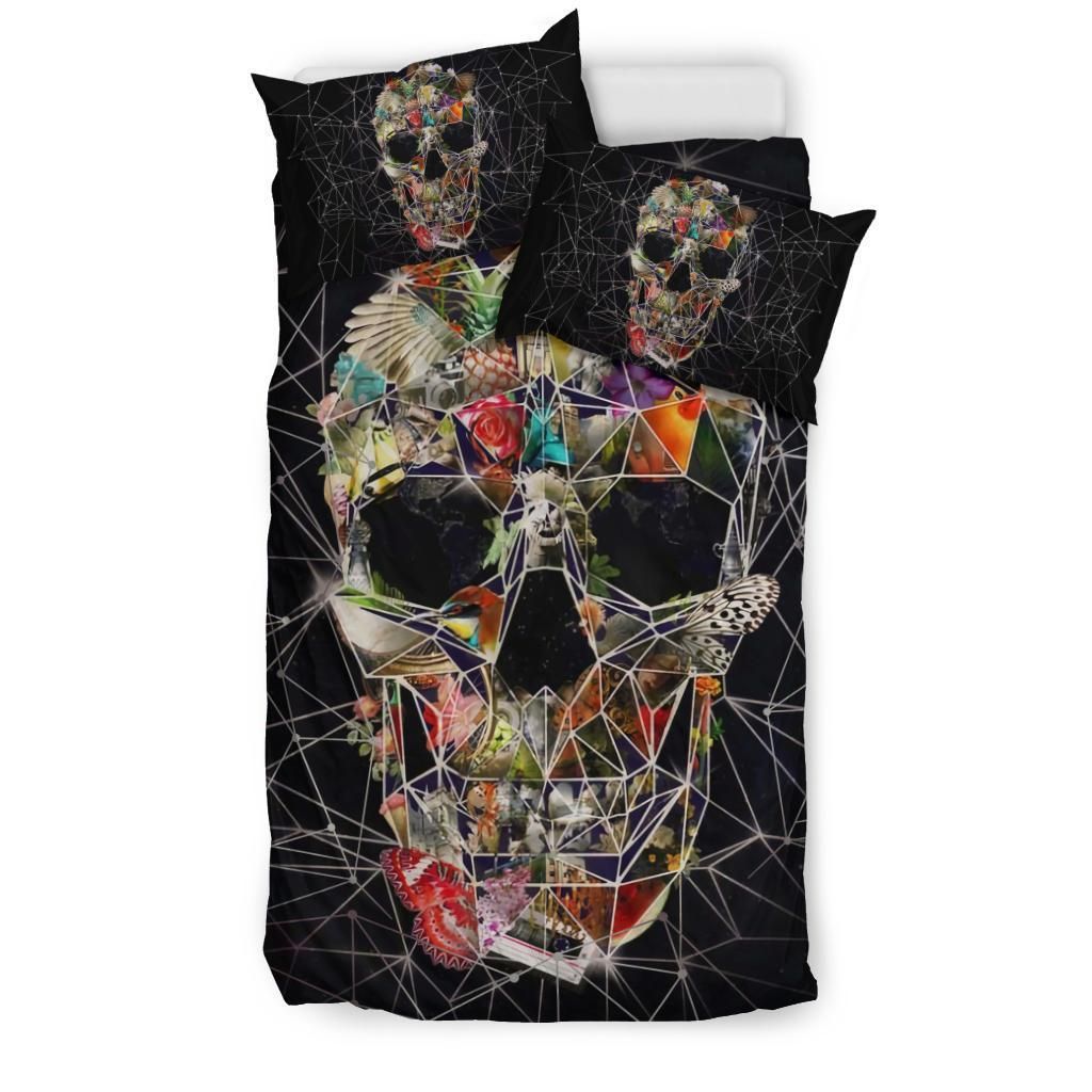 Many Things In My Head Sugar Skull Bedding Set