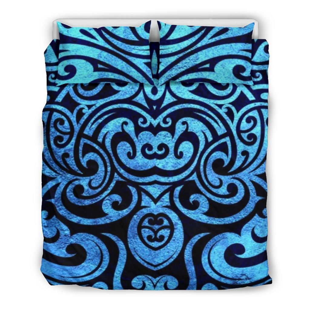 Maori Blue Butterfly Bedding Set