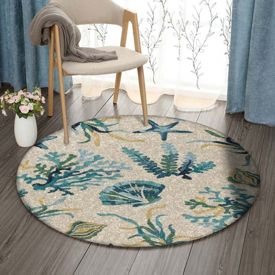 Marine Round Carpet