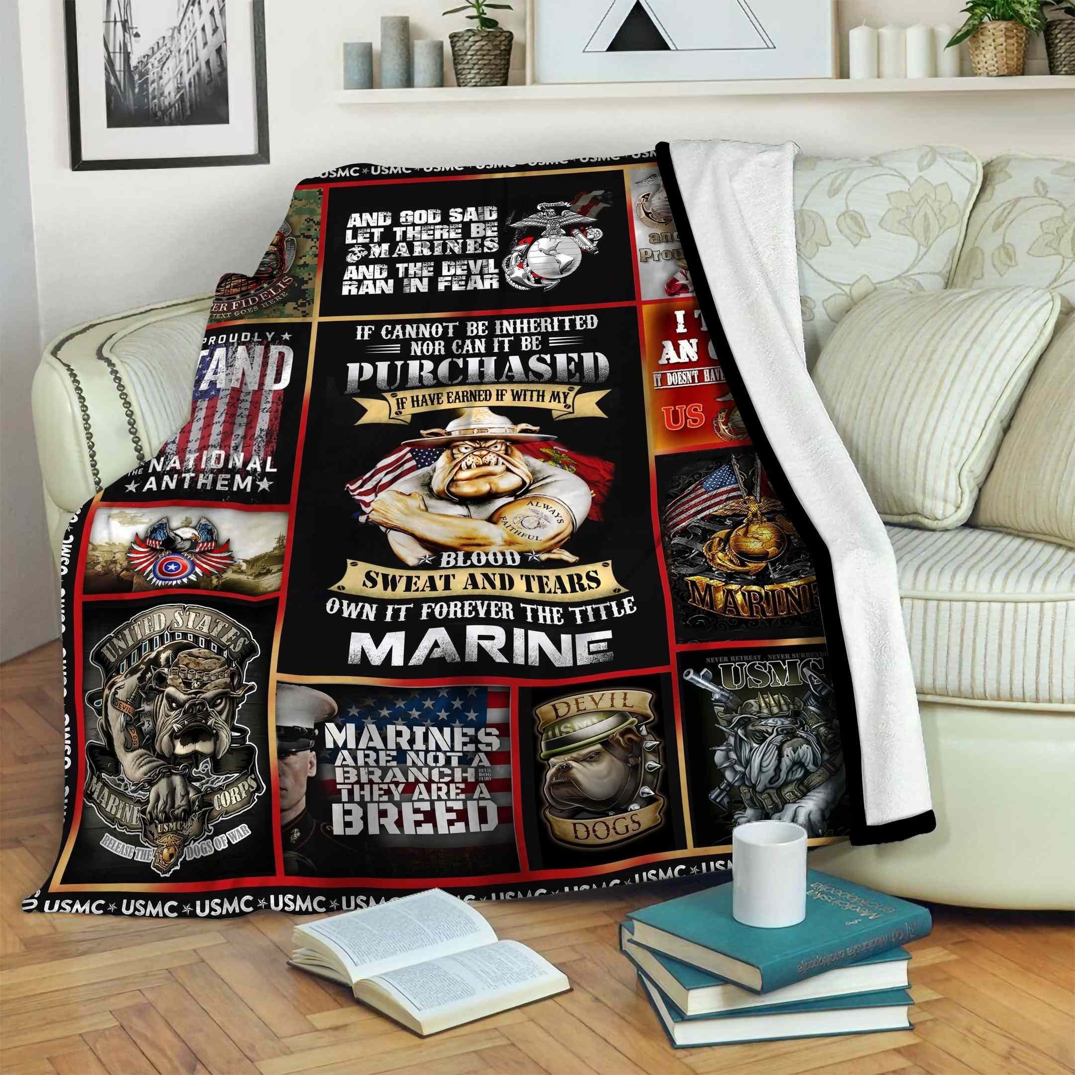 Marine Fleece Blanket