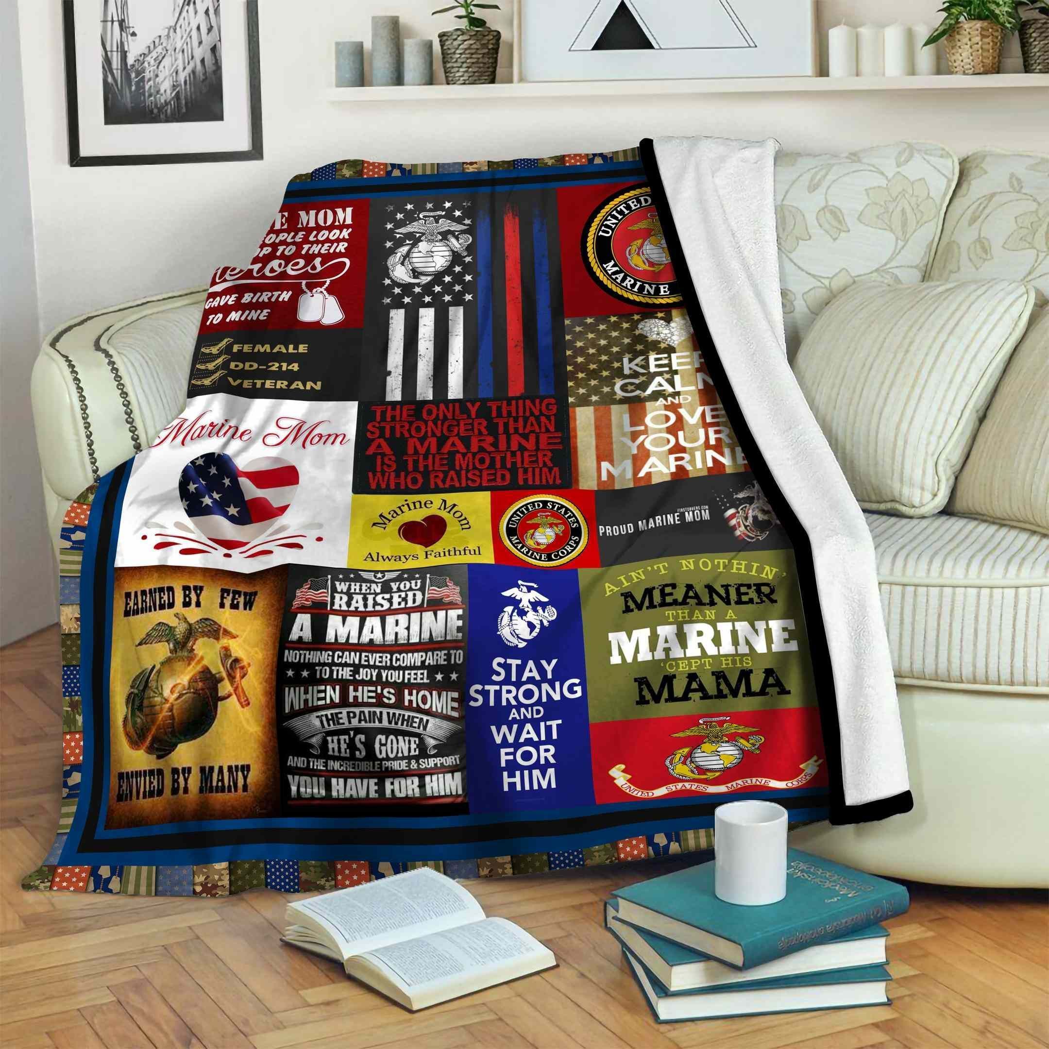 Marine Fleece Blanket