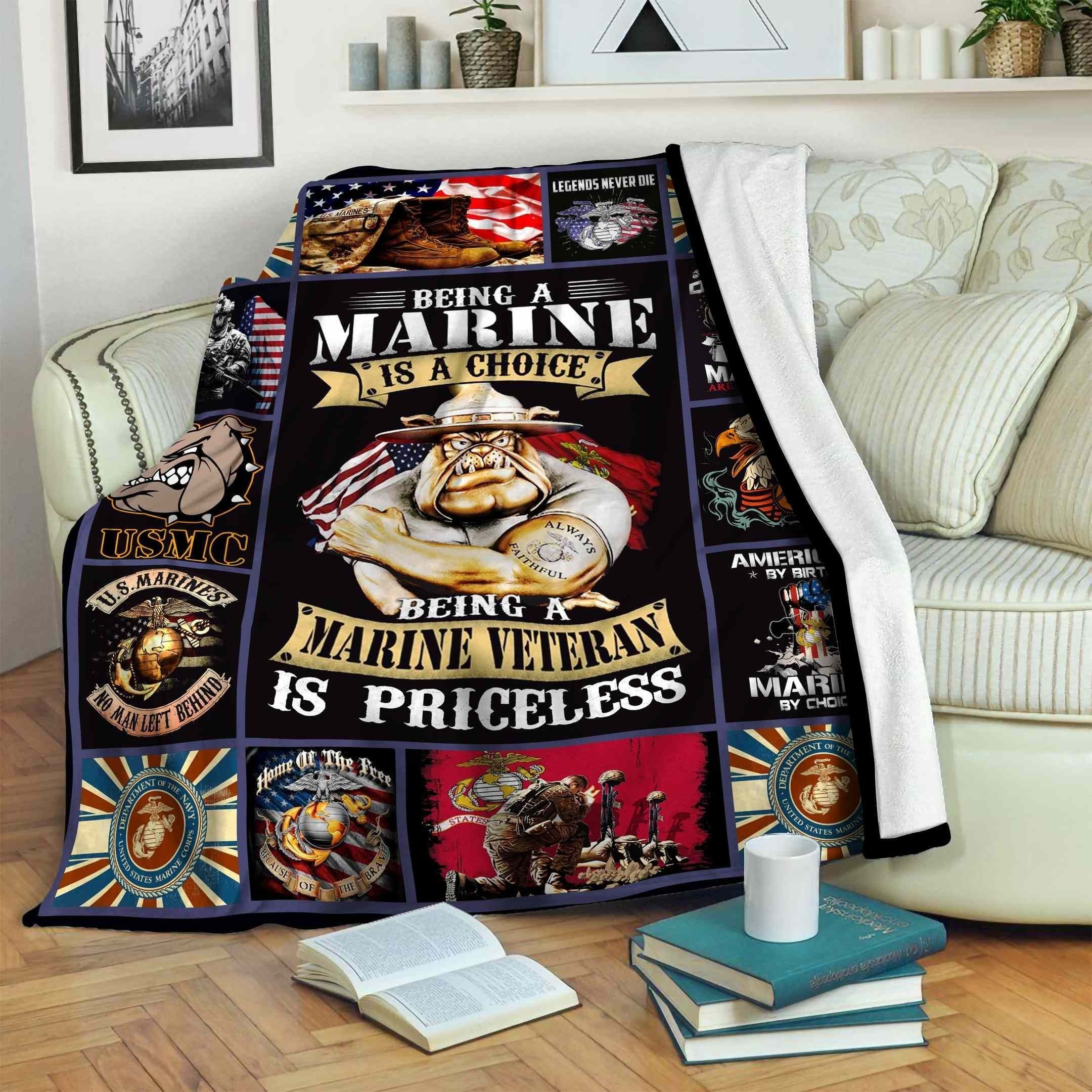 Marine Fleece Blanket