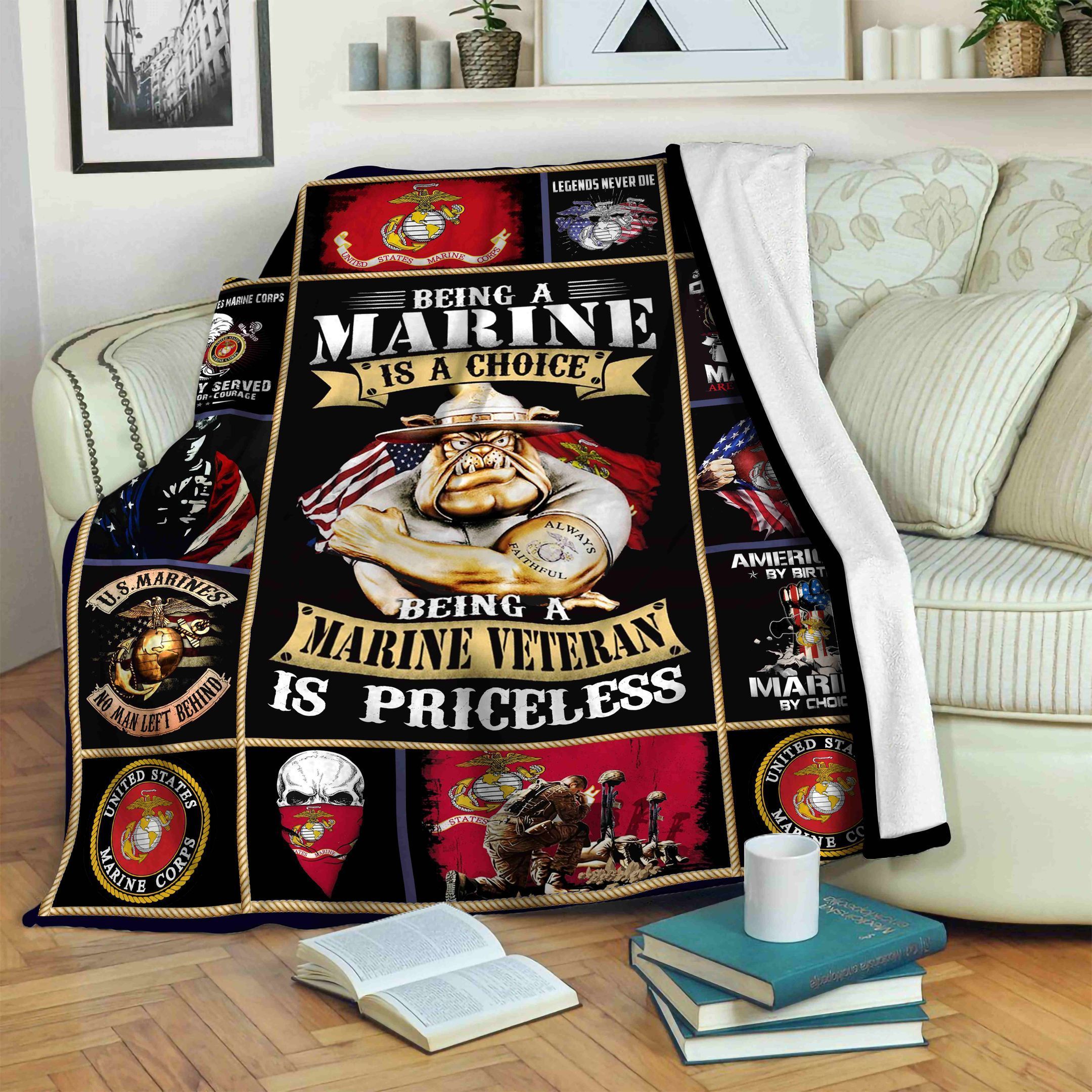 Marine Fleece Blanket