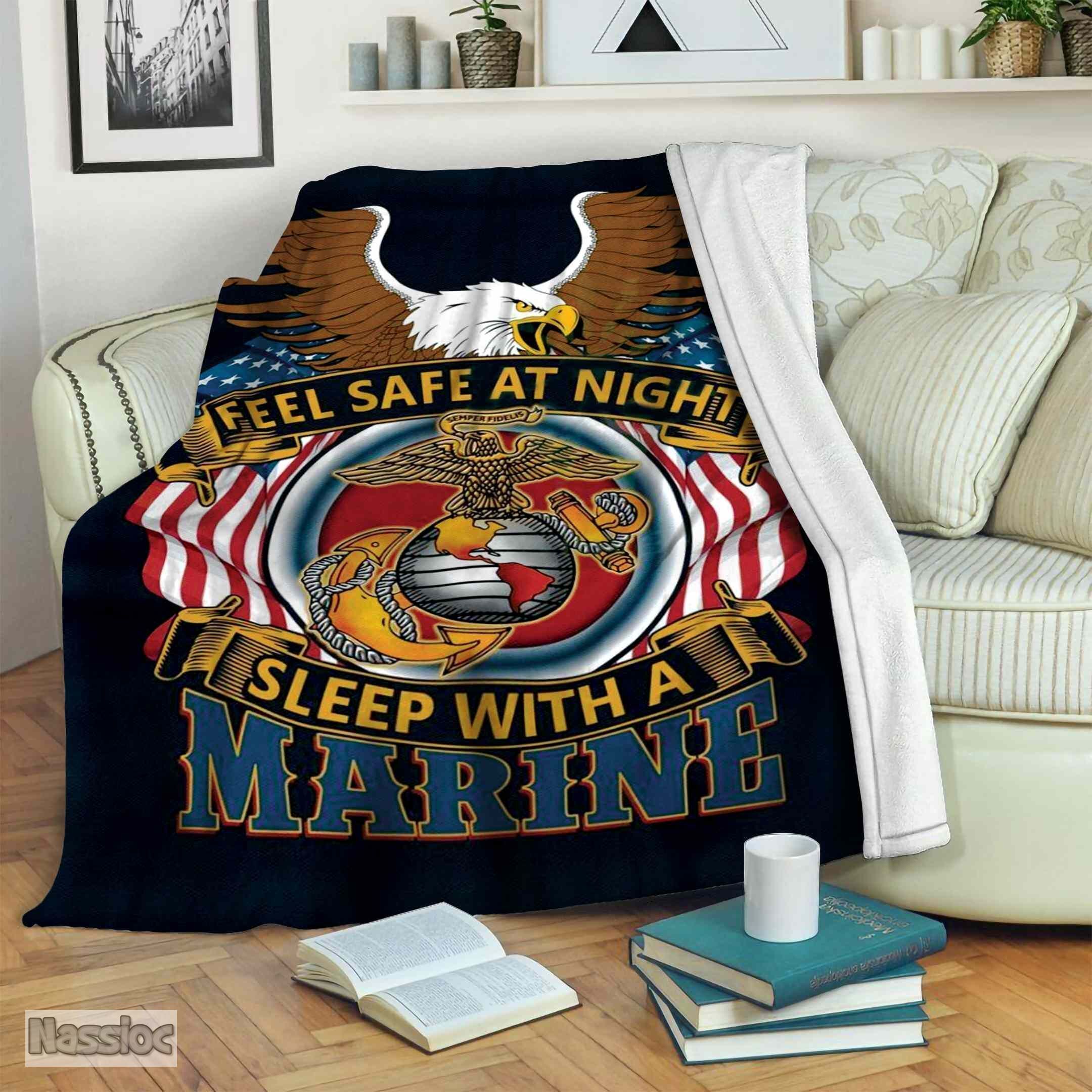 Marine Fleece Blanket