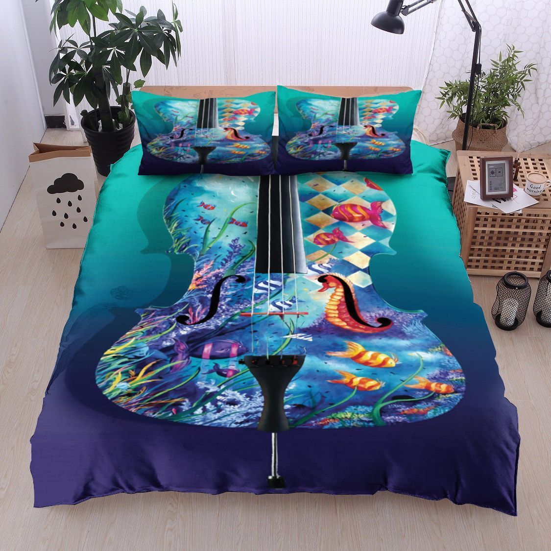 Marine Music Bedding Set