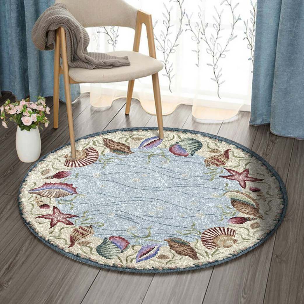 Marine Round Carpet