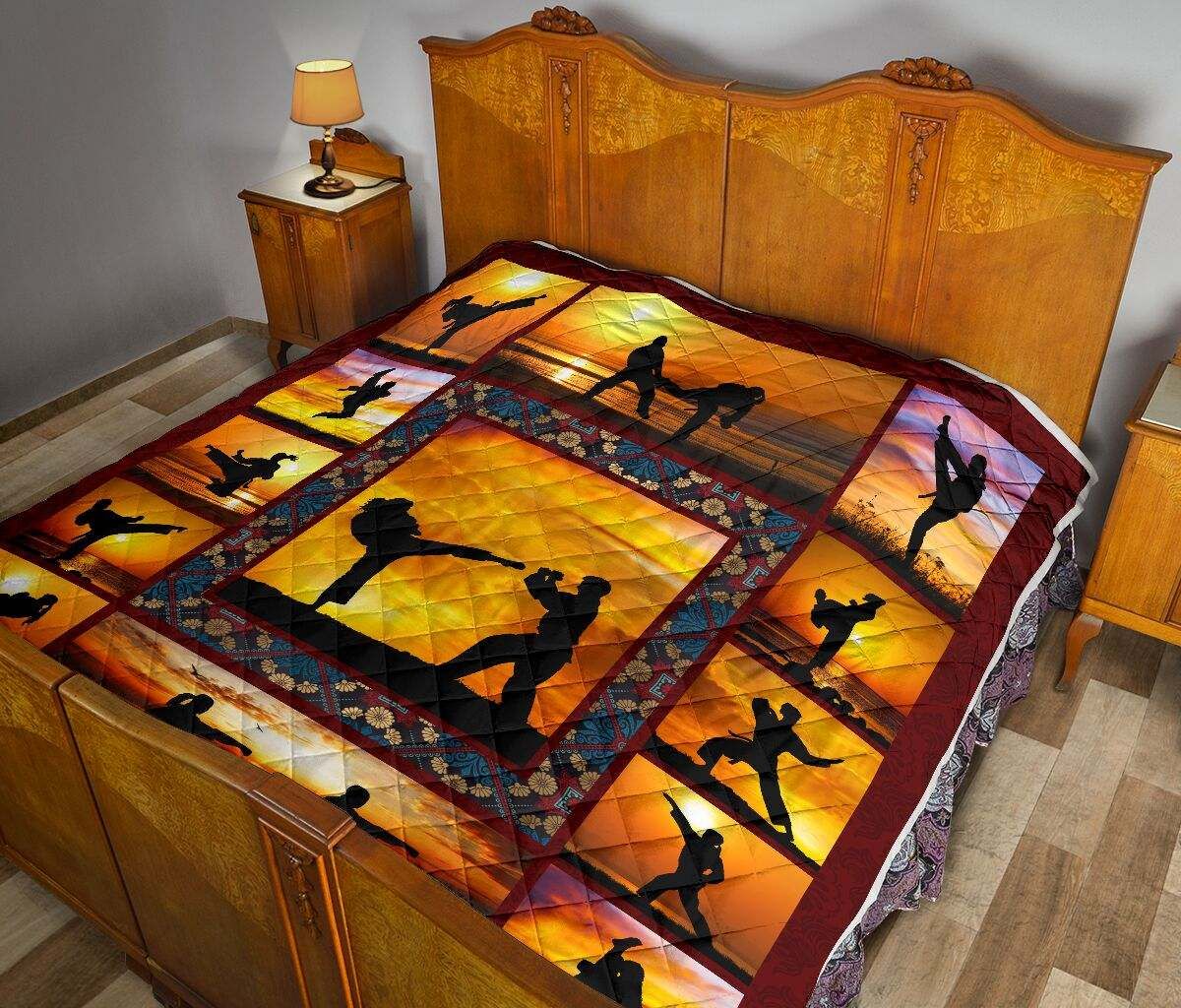 Martial art Sunset Premium Quilt Boy & Girl KD DHC281111015DD