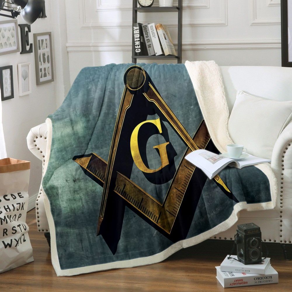 Masonic Freemason Sherpa Fleece