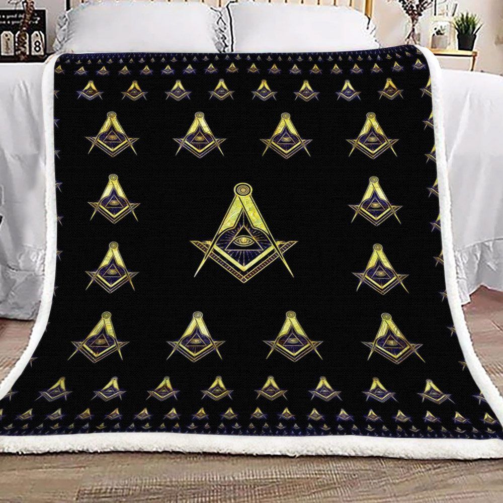 Masonic Freemason Sherpa Fleece