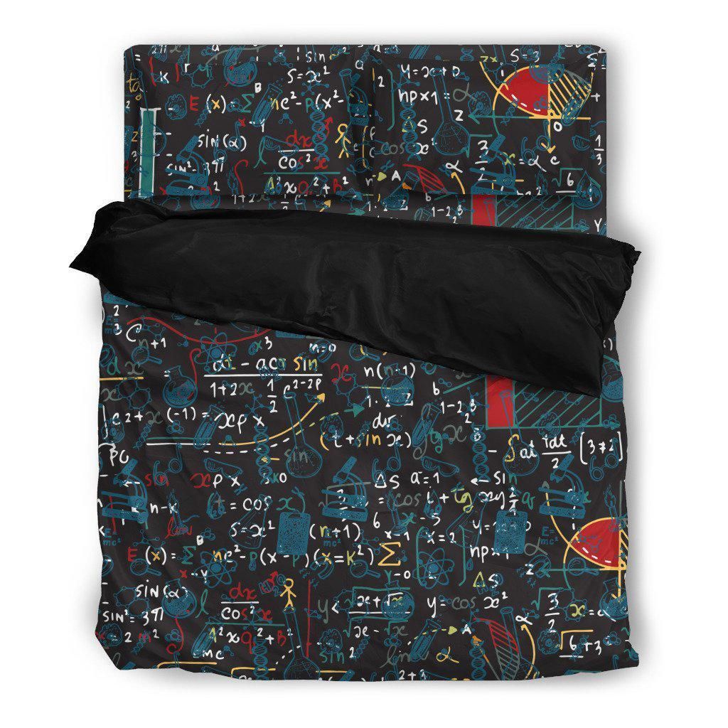 Math Pattern Love Math Bedding Set