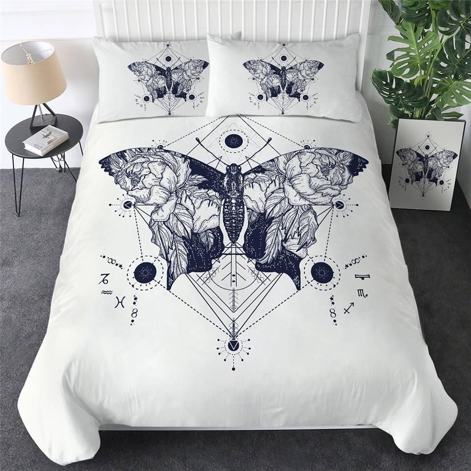 Mathematics Butterfly Bedding Set