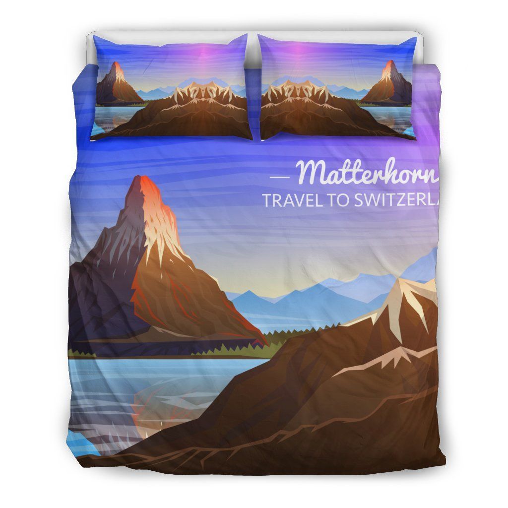 Matterhorn Mountain Travel Bedding Set