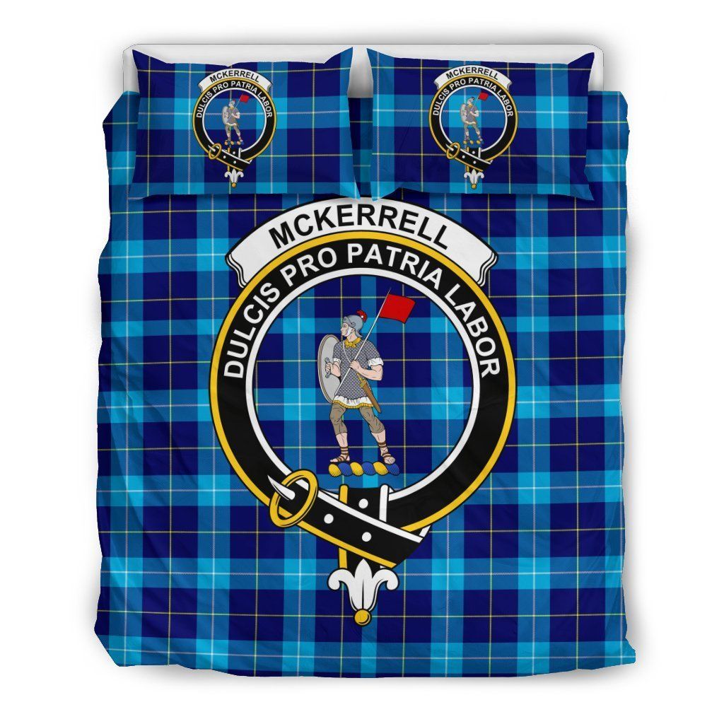 Mckerrell Clan Badge Tartan Bedding Set