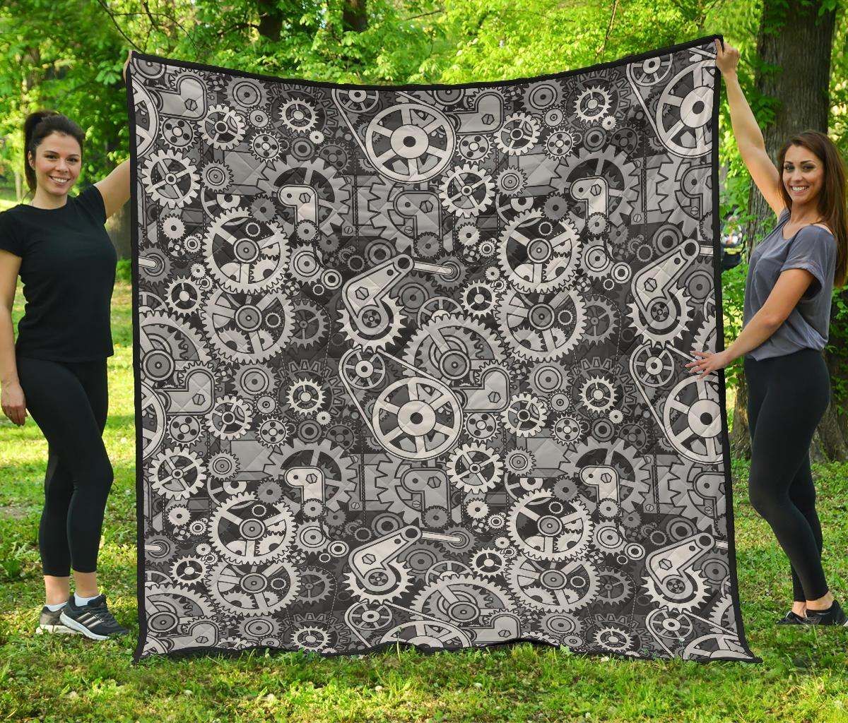 Mechanic CL12100433MDQ Quilt Blanket