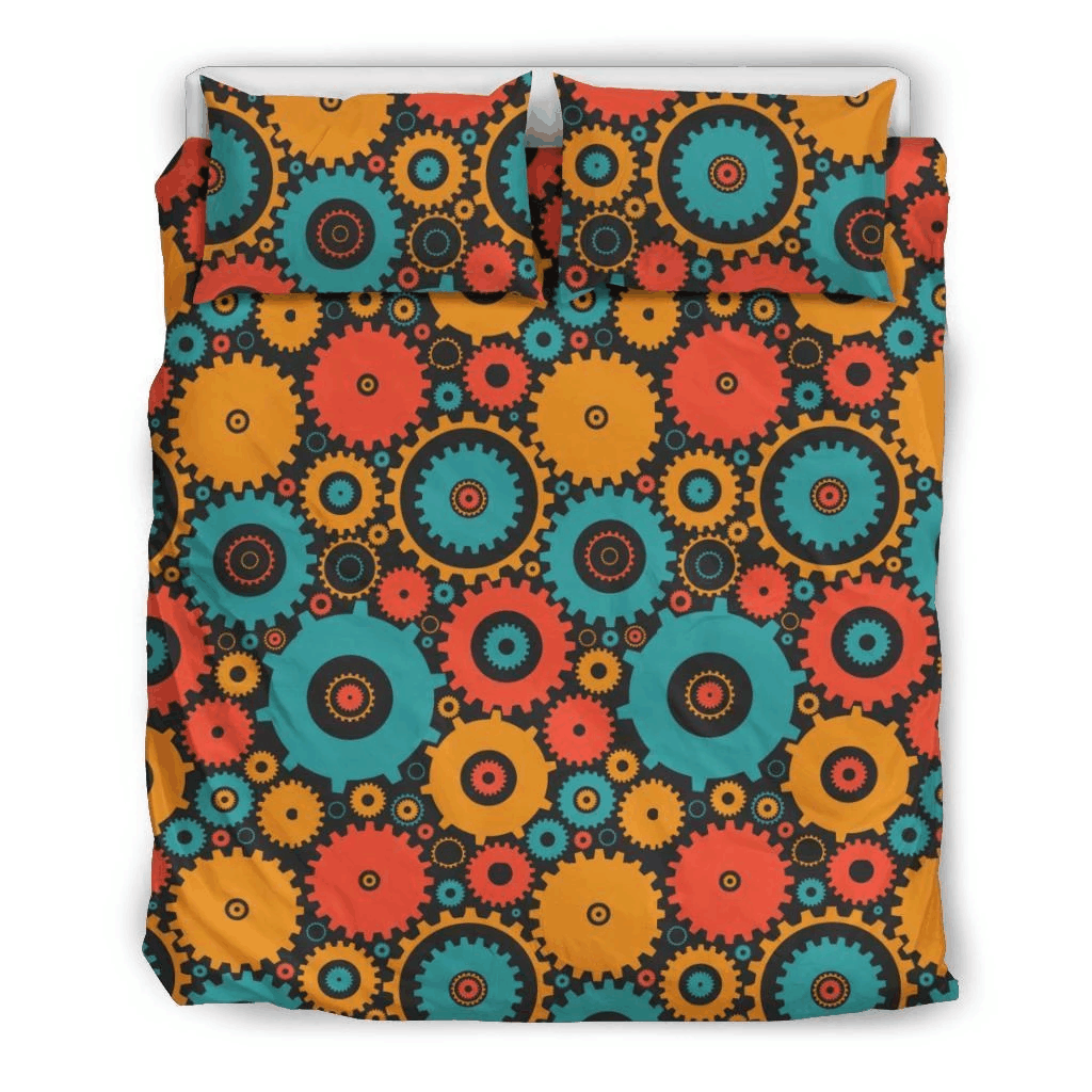 Mechanic Colorful Bedding Set