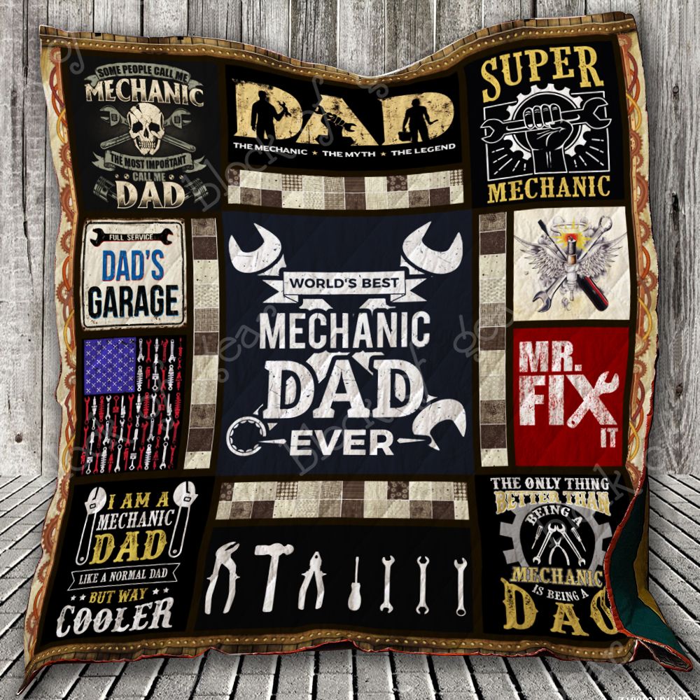 Mechanic Dad Quilt Th700 Dhc11122914Dd