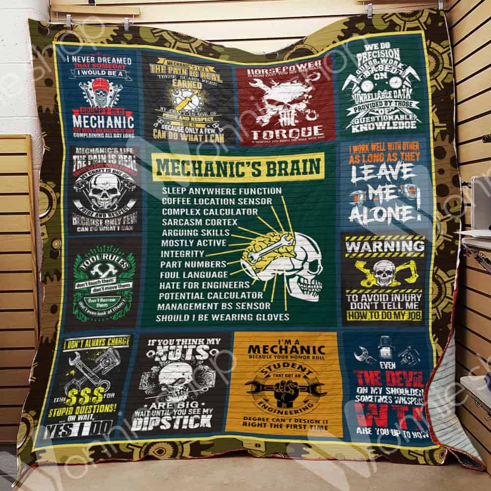 Mechanic Quilt Blanket DHC05021074TD