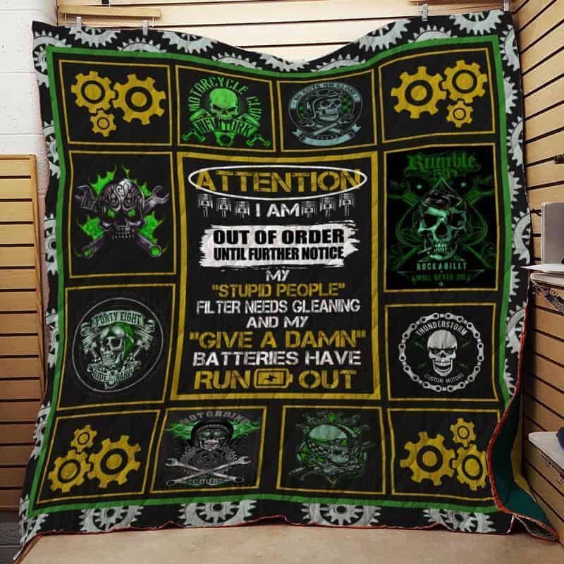 Mechanic Quilt Blanket DHC05021075TD