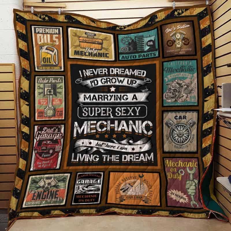 Mechanic Quilt Blanket DHC05021078TD