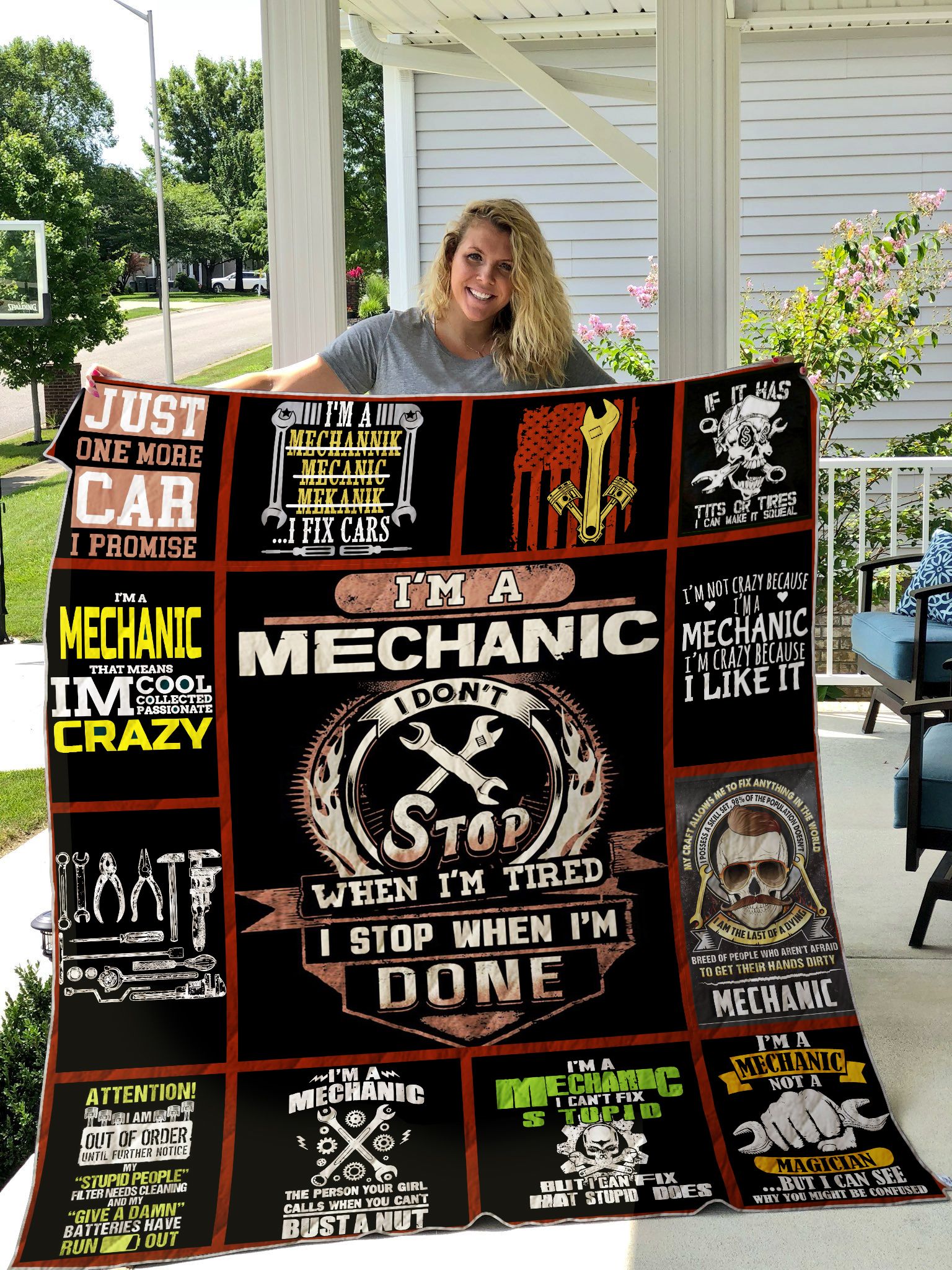 Mechanic Quilt Blanket DHC1501493VT