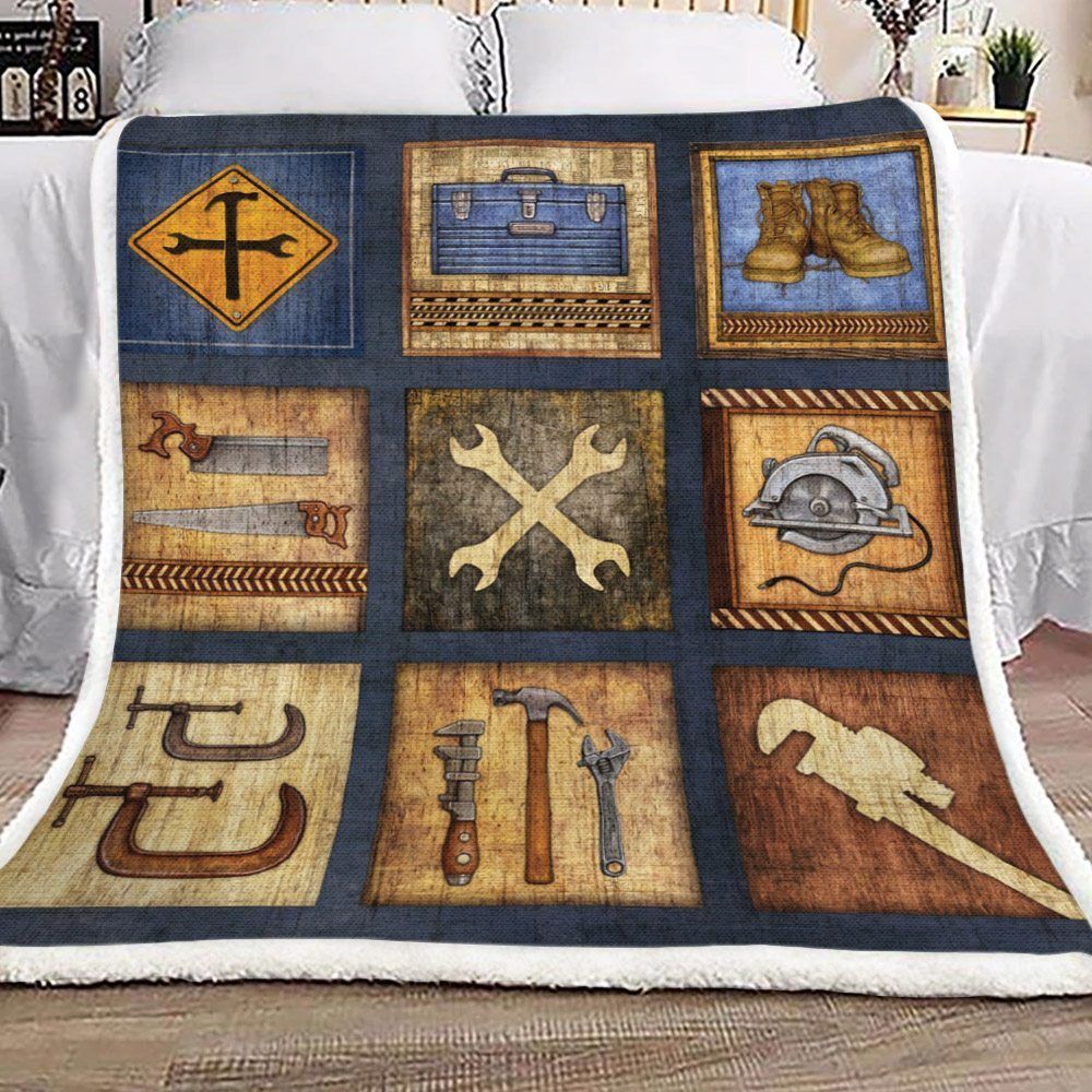 Mechanic Tool Sherpa Fleece