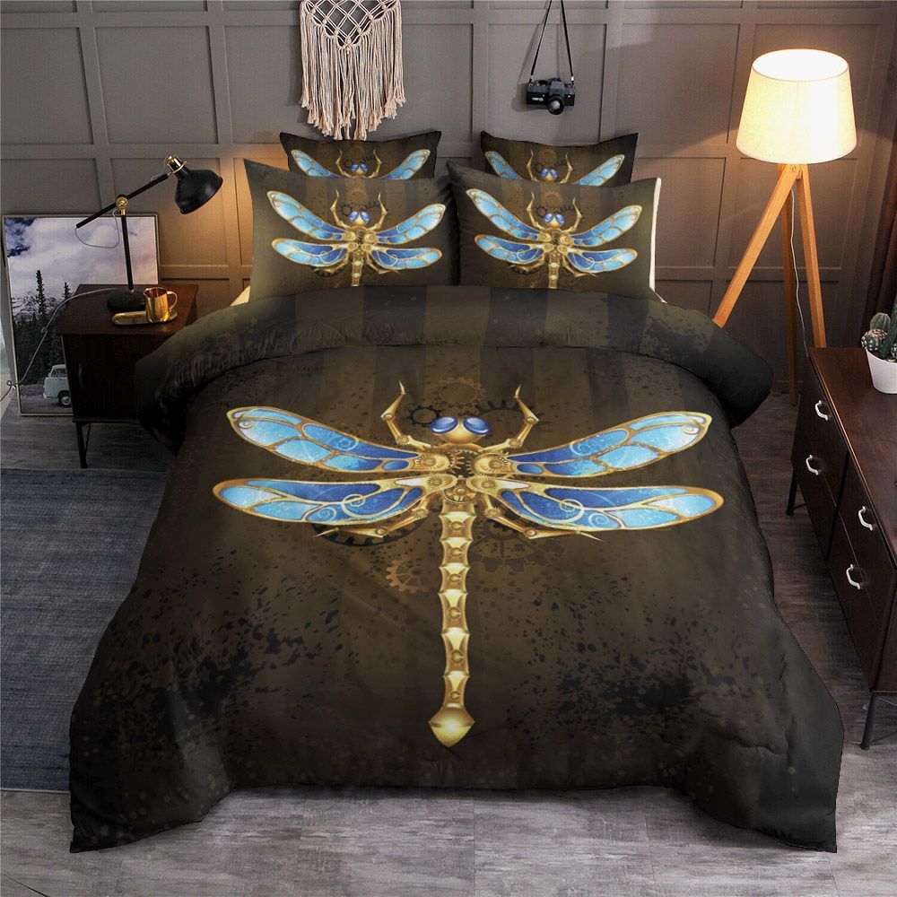Mechanical Dragonfly Bedding Set