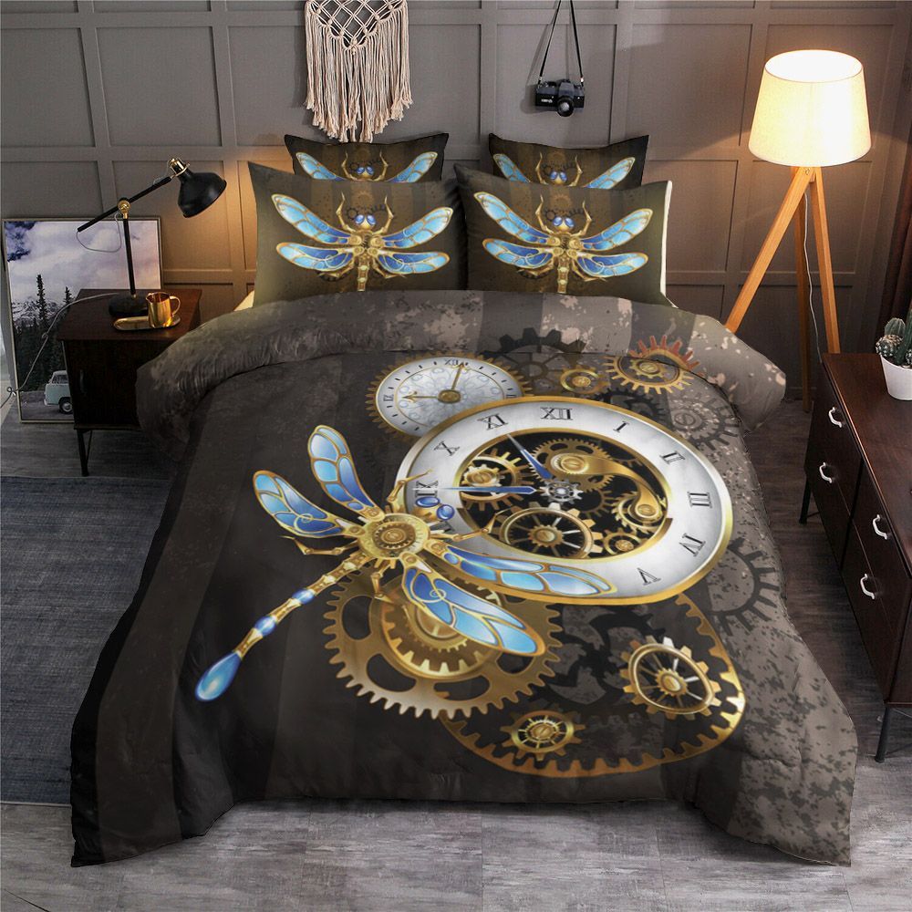 Mechanical Dragonfly Bedding Set