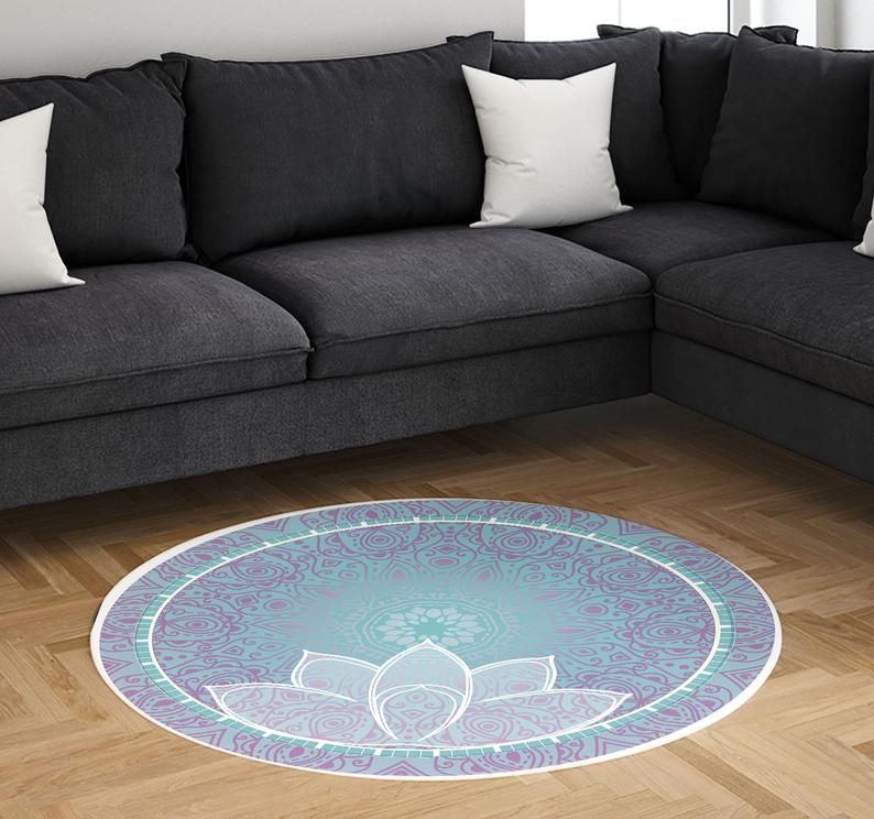 Meditation Mandala Round Carpet
