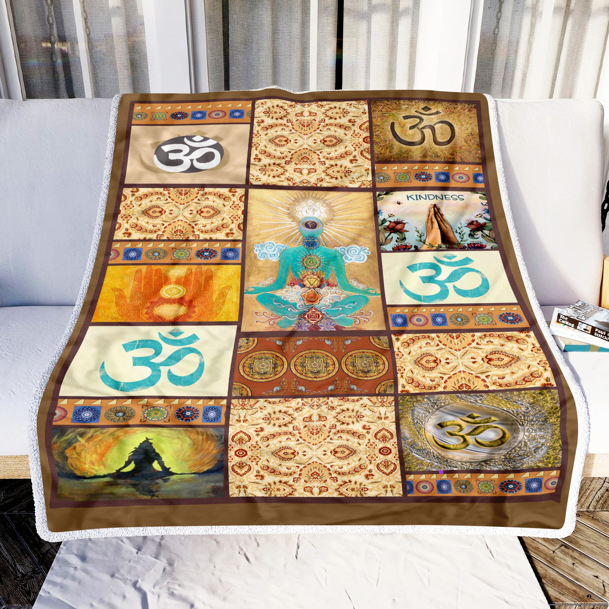 Meditation Fleece Blanket