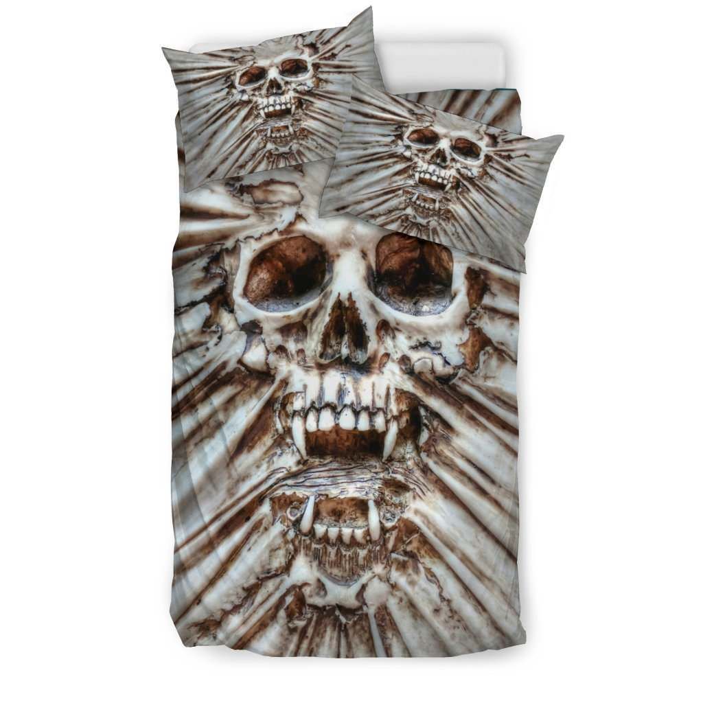 Melting Skull Bedding Set