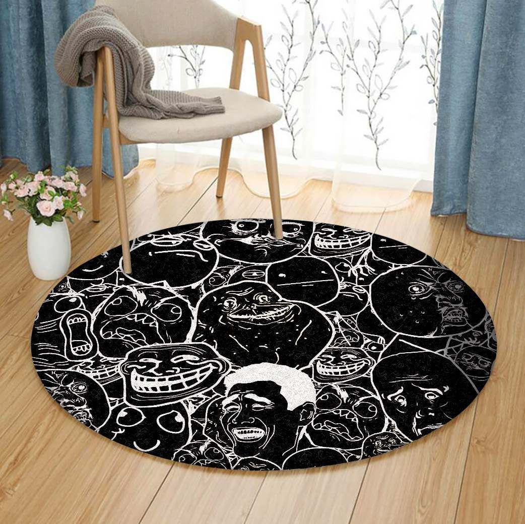 Meme Round Carpet