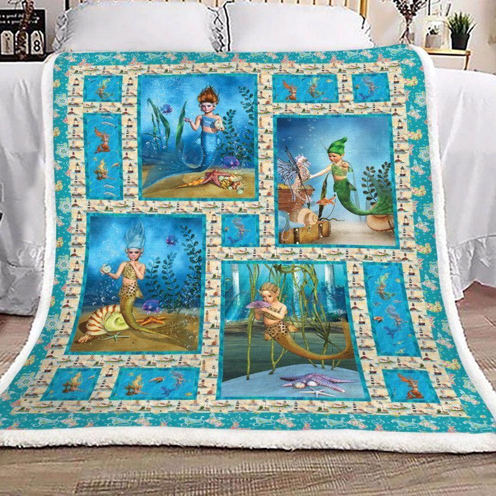 Mermaid Sherpa Fleece