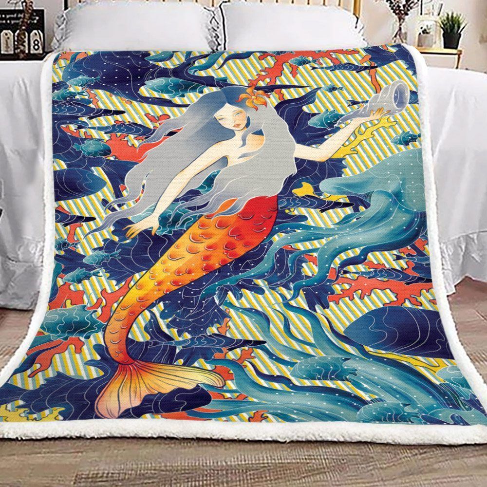 Mermaid Sherpa Fleece