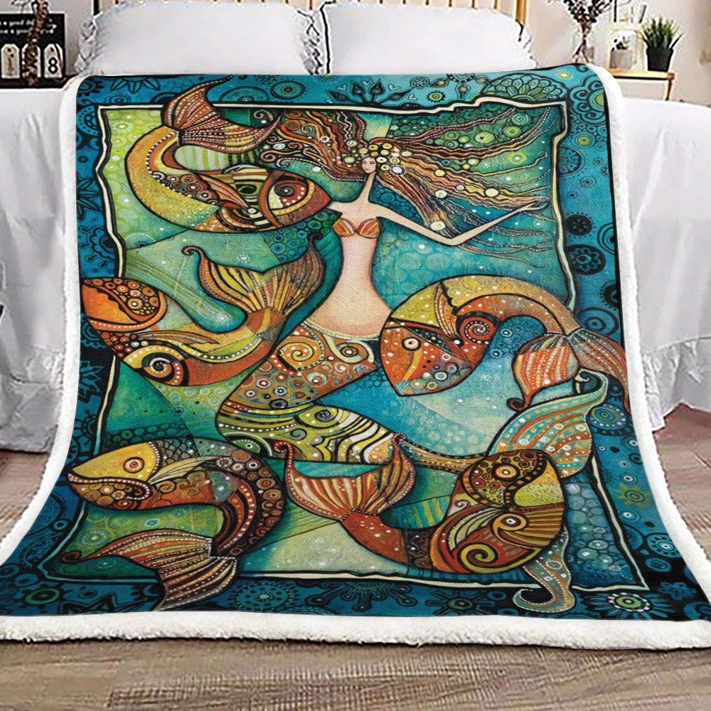 Mermaid Sherpa Fleece