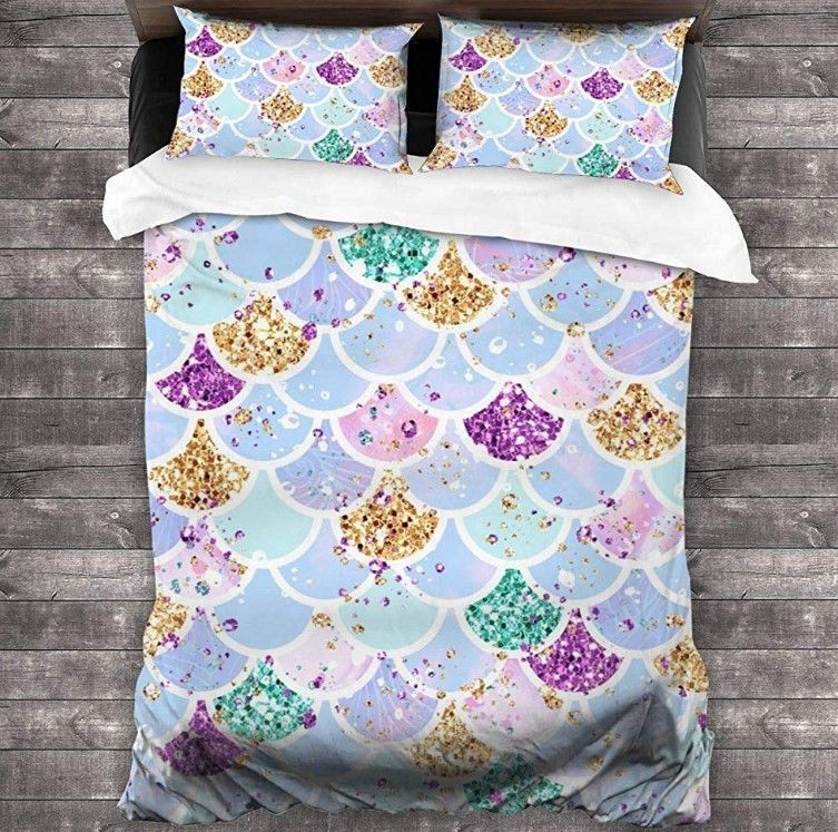 Mermaid Art Bedding Set