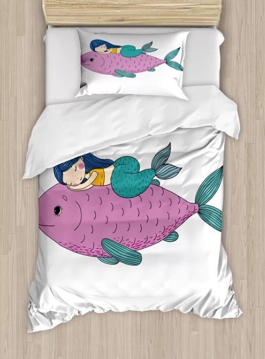 Mermaid Baby Bedding Set